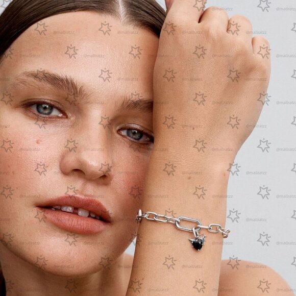 Pandora Winged Heart Mini Dangle Charm - Picture 4 of 5